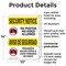 Signmission No Photos Or Video Bilingual OSHA Security Notice Sign, Plastic, 10in W x 14in L, 2PK OS-2PACK-SN-P-1014-L-11618 - alternate 5